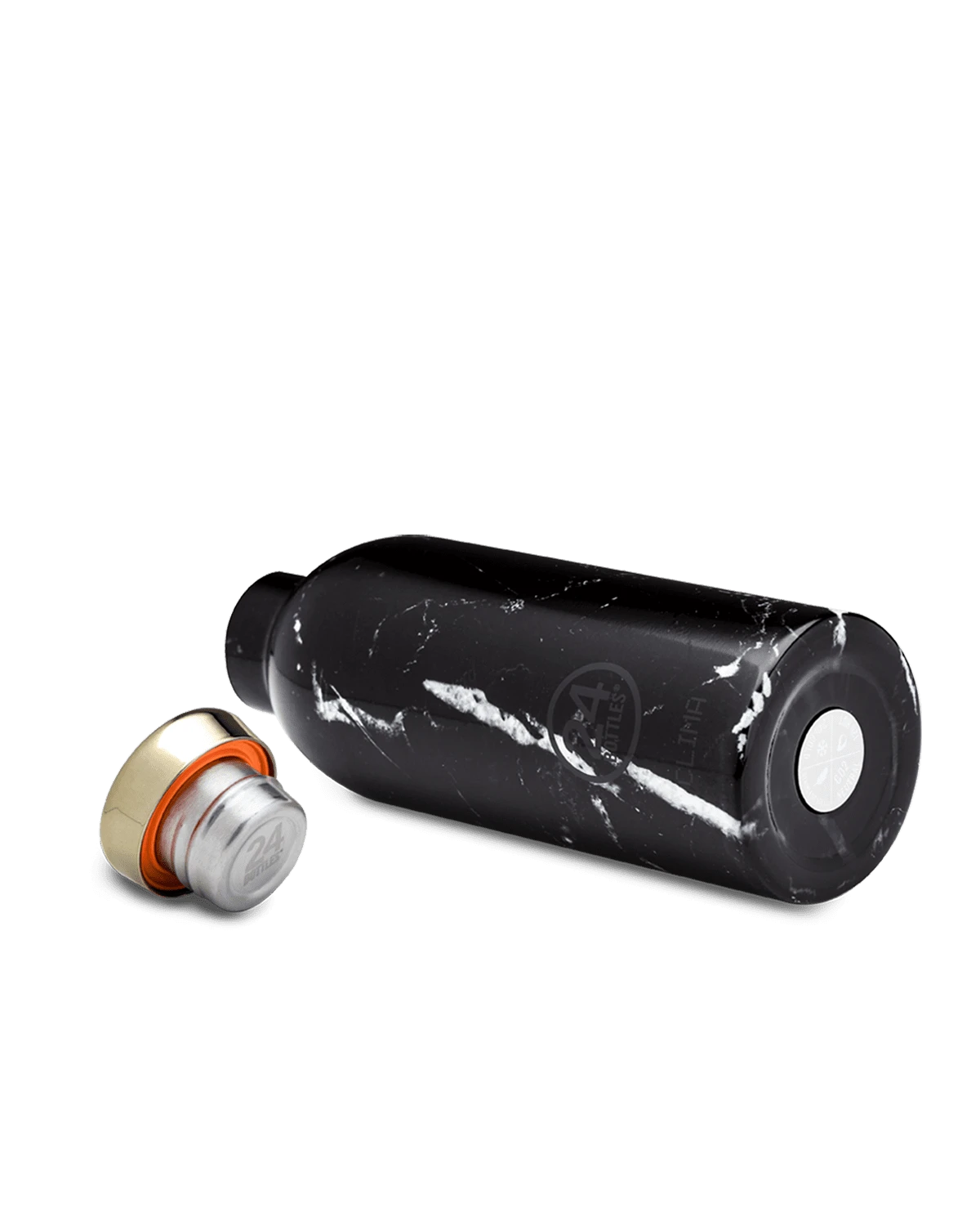 24Bottles Clima Bottle | Black Marble - 850 Ml - Image 3