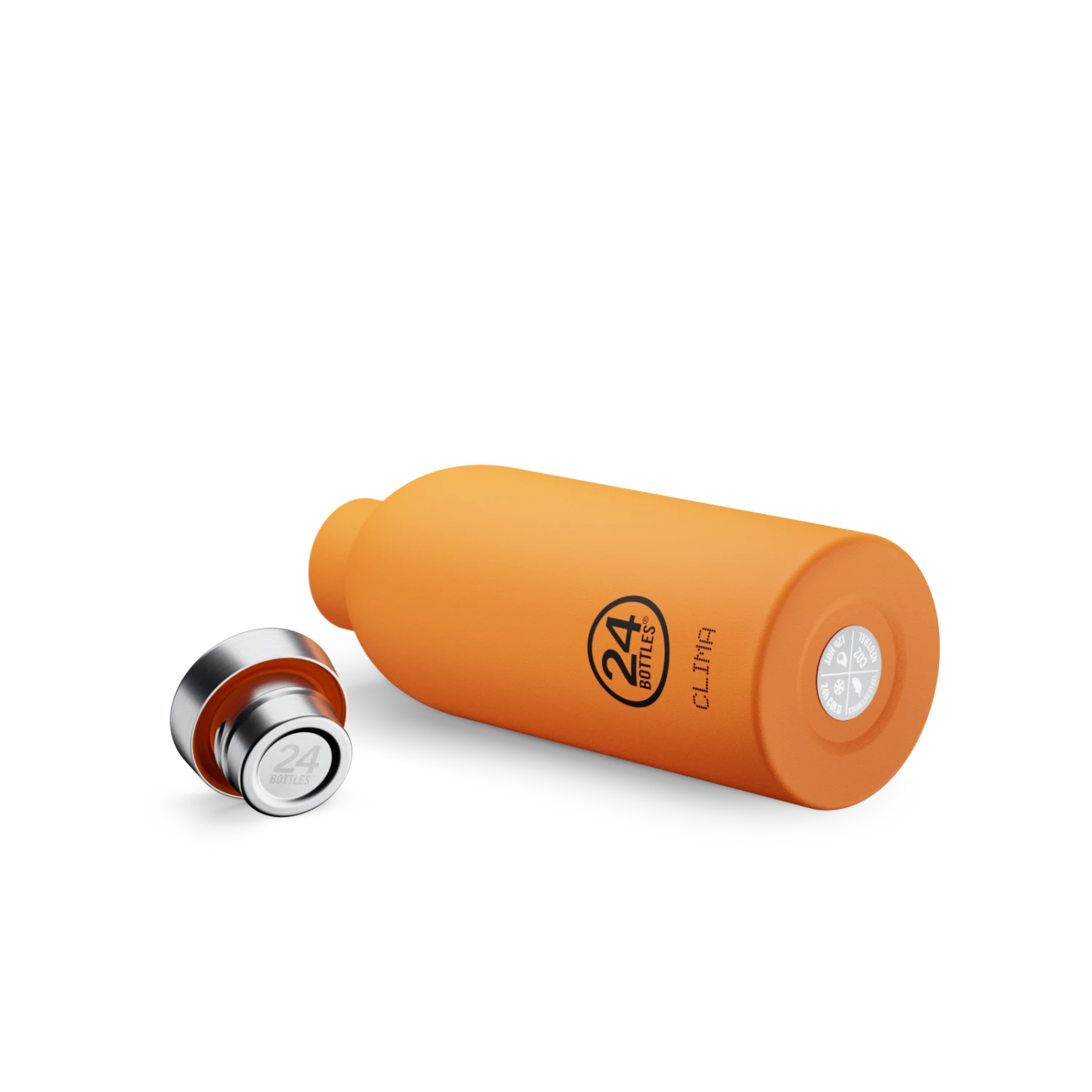 24Bottles Clima Bottle | Total Orange - 500 Ml - Image 3
