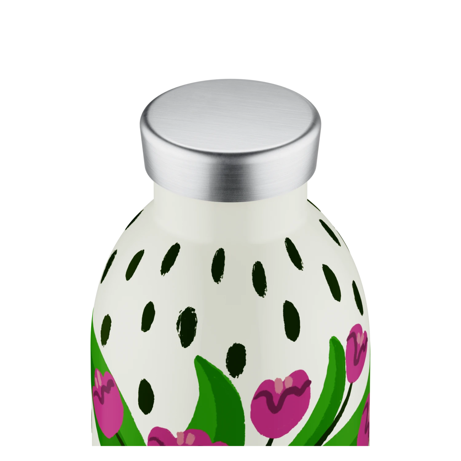 24Bottles Clima Bottle | Fiori Rosa - 500 Ml - Image 2