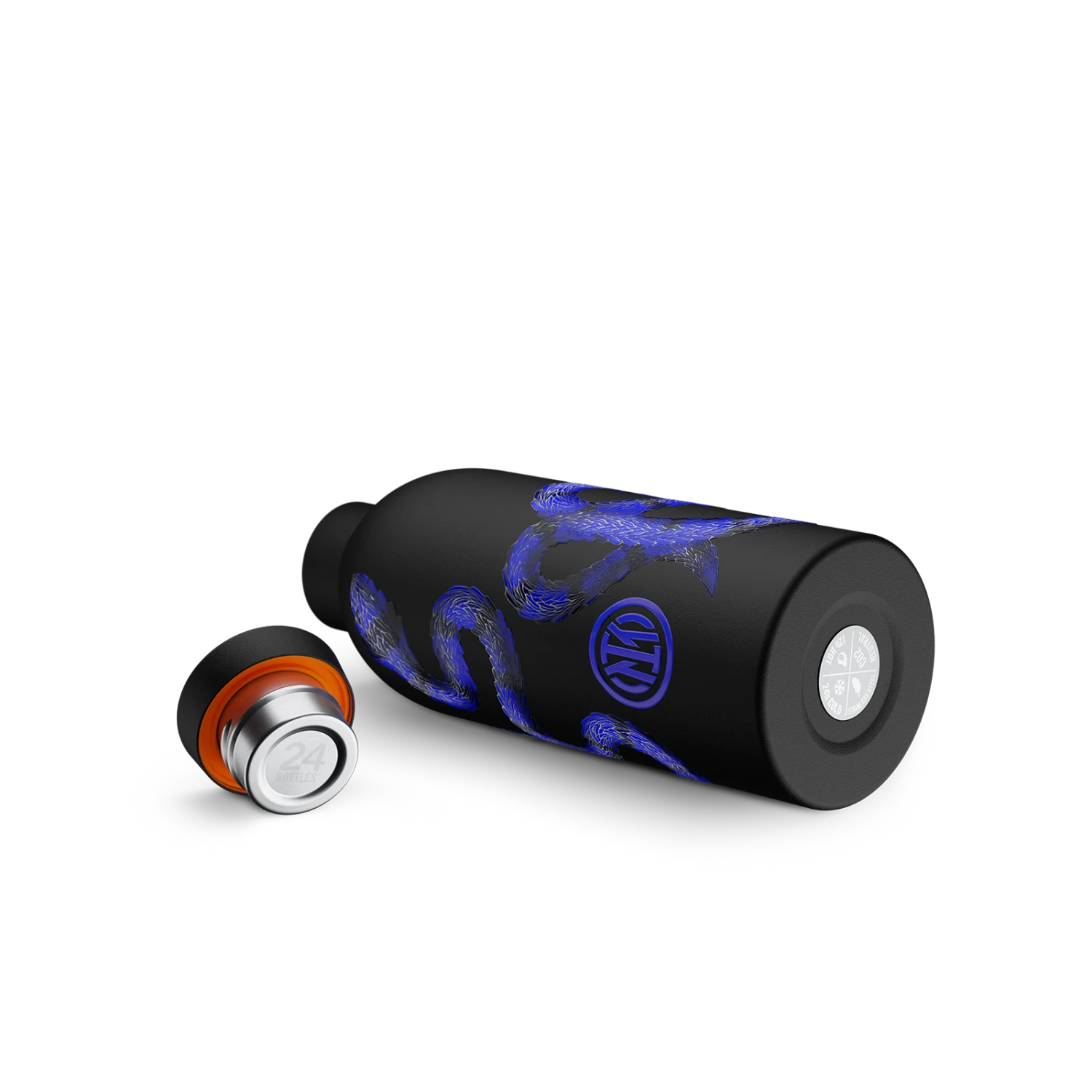 Clima Bottle | INTER X 24Bottles Black - 500 Ml - Image 4