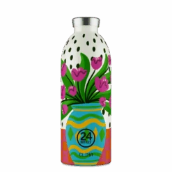 24Bottles Clima Bottle | Fiori Rosa - 850 Ml
