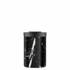 24Bottles Travel Tumbler | Black Marble - 350 Ml