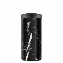 24Bottles Travel Tumbler | Black Marble - 600 Ml