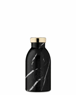 24Bottles Clima Bottle | Black Marble - 330 Ml