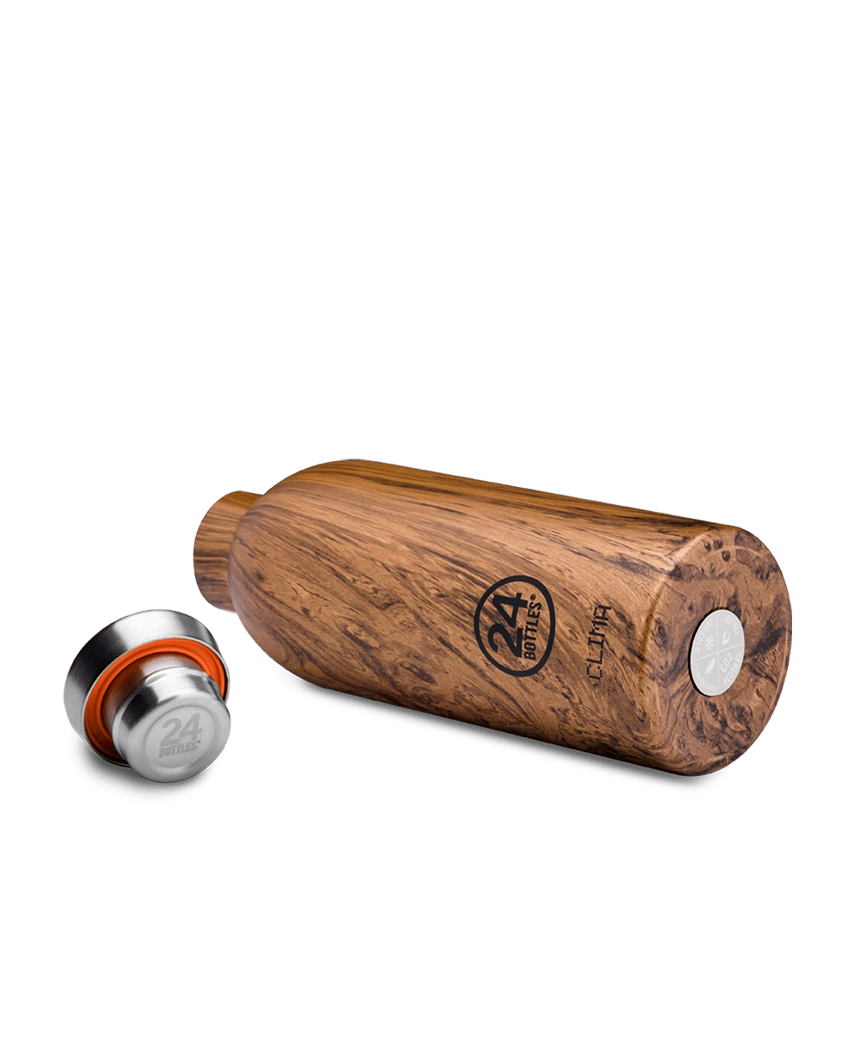 24Bottles Clima Bottle | Sequoia Wood - 330 Ml - Image 3